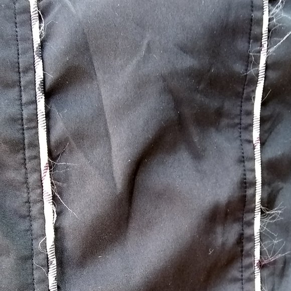 Large Burberry Long Black Button Up Trench Coat - Picture 10 of 13